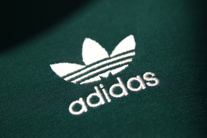 Adidas sign An Adidas sign