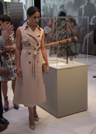 Meghan, Duchess of Sussex visits the Nelson Mandela Centenary Exhibition at Southbank Centre's Queen Elizabeth Hall on July 17, 2018 in London, England. The exhibition explores the life and times of Nelson Mandela and marks the centenary of his birth. Meghan Markle