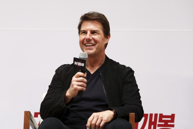 Tom Cruise makes a special theater visit at the 'Mission: Impossible - Fallout' Seoul Screening at Lotte Cinema on July 17, 2018 in Seoul, South Korea. Tom Cruise