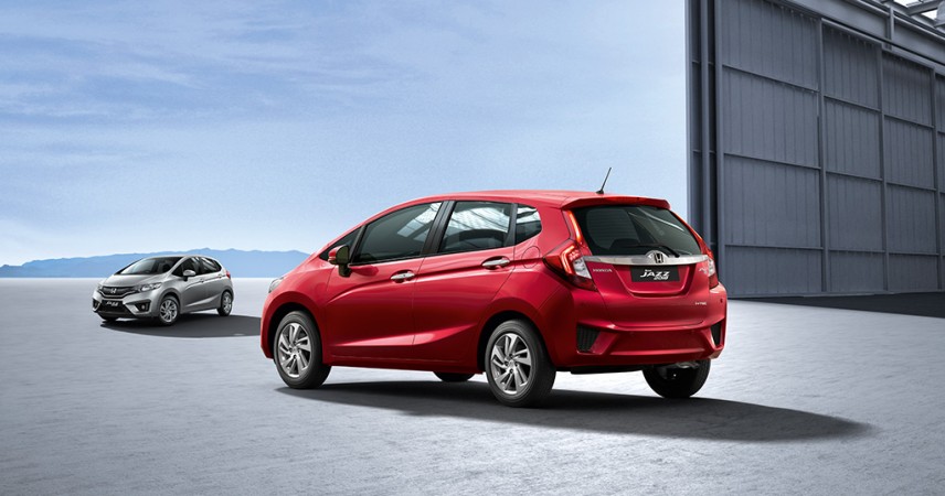 2018 Honda Jazz facelift gets updated tail lamps featuring LED wing lights 2018 Honda Jazz facelift