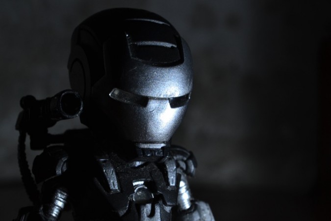 A robot soldier for representation purpose only Robot soldier