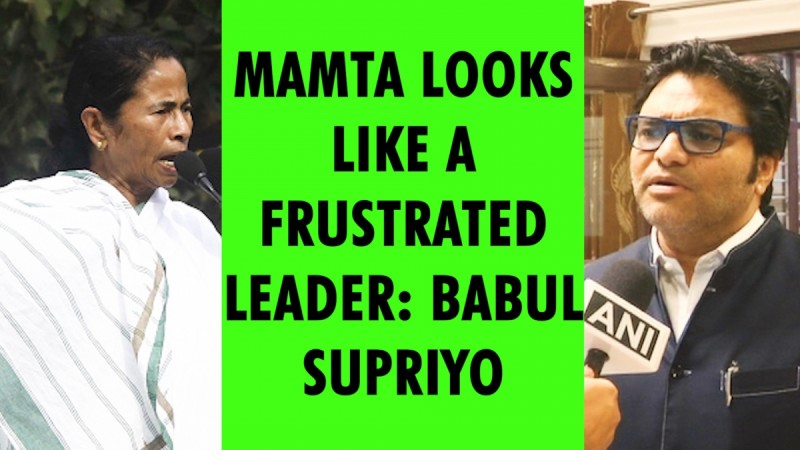 Mamta looks like a frustrated leader Babul Supriyo