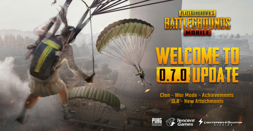 PUBG Mobile 0.7.0 global update: War mode, new clan ...