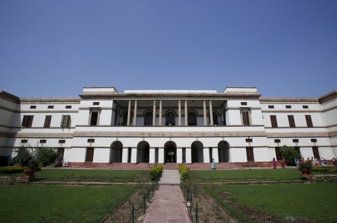 A rear view of the Nehru memorial museum and library in New Delhi, India, September 24, 2015. A stately New Delhi mansion, once home to India's first Prime Minister Jawaharlal Nehru and now a museum to his life, has emerged as a flashpoint in the growing ideological war between his heirs and the Hindu nationalist government. A rear view of the Nehru memorial museum and library in New Delhi
