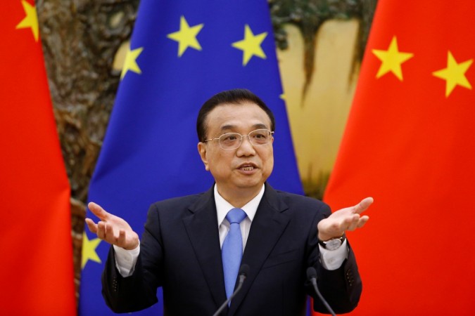 Chinese Premier Li Keqiang attends a news conference at the Great Hall of the People in Beijing, China, July 16, 2018. Chinese Premier Li Keqiang