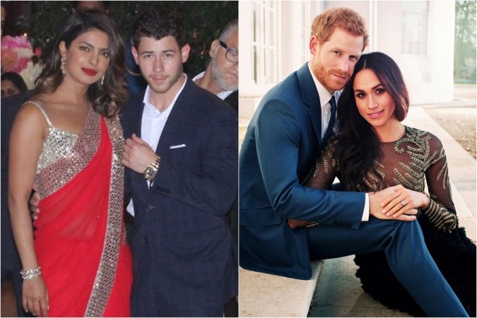 Priyanka Chopra and Nick Jonas, Prince Harry and Meghan Markle Priyanka Chopra, Nick Jonas, Prince Harry, Meghan Markle