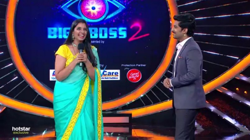 Shyamala enters Bigg Boss Telugu 2 as wildcard Shyamala enters Bigg Boss Telugu 2 as wildcard