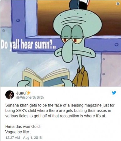 Tweets on Suhana Khan. Tweets on Suhana Khan.