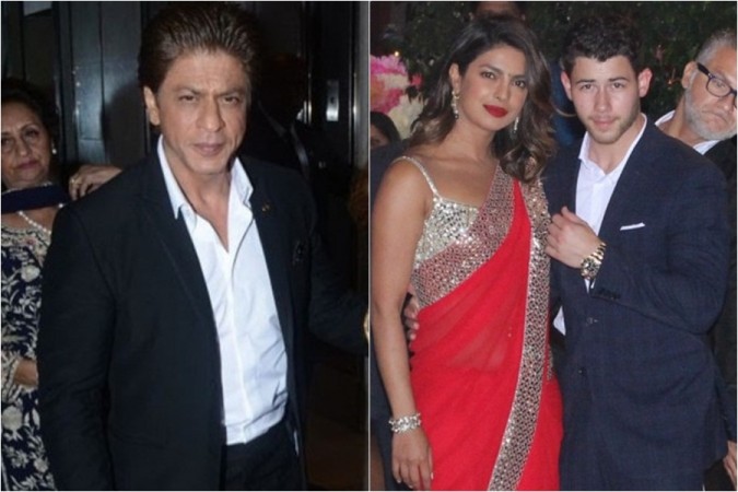 Shah Rukh Khan, Priyanka Chopra, Nick Jonas Shah Rukh Khan, Priyanka Chopra, Nick Jonas