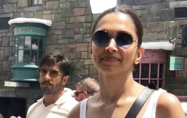 Deepika Padukone, Ranveer Singh allegedly misbehaved with a fan Deepika Padukone, Ranveer Singh