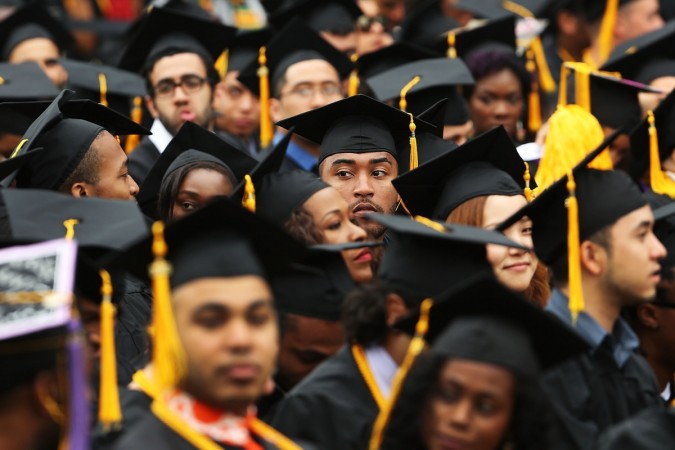 (Representational image) Students at a graduation ceremony