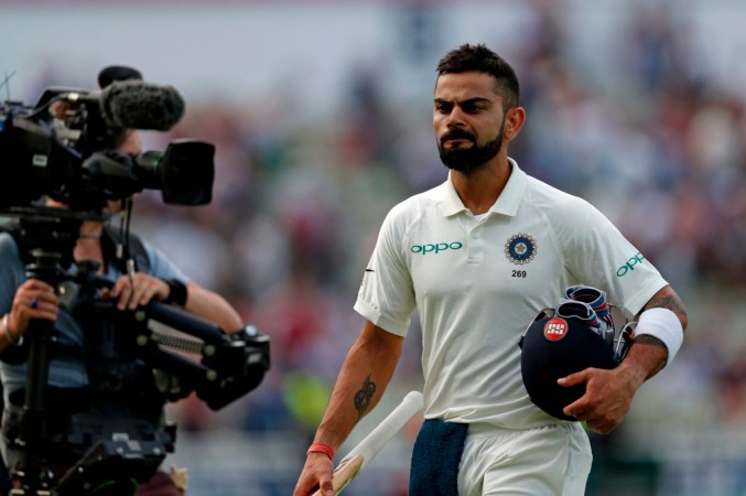 India captain Virat Kohli was batting on 43 at Stumps on Day of the first Test. Virat Kohli