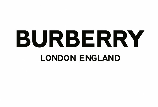 The new Burberry logo can be seen in this handout image from the fashion house in London, Britain, August 2, 2018. The new Burberry logo