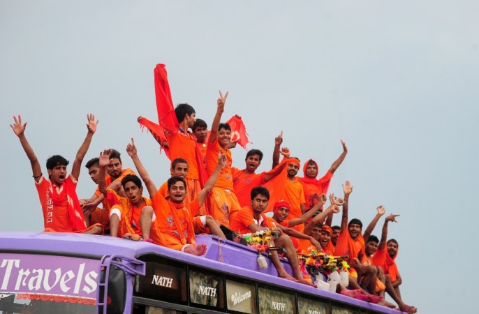 Kanwar Yatra (Representational Image) (Getty Image by Sanjay Kanojia) Kanwar Yatra