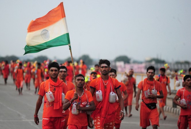 (Representational Image) (Getty Image by Sanjay Kanojia) Kanwar Yatra representational
