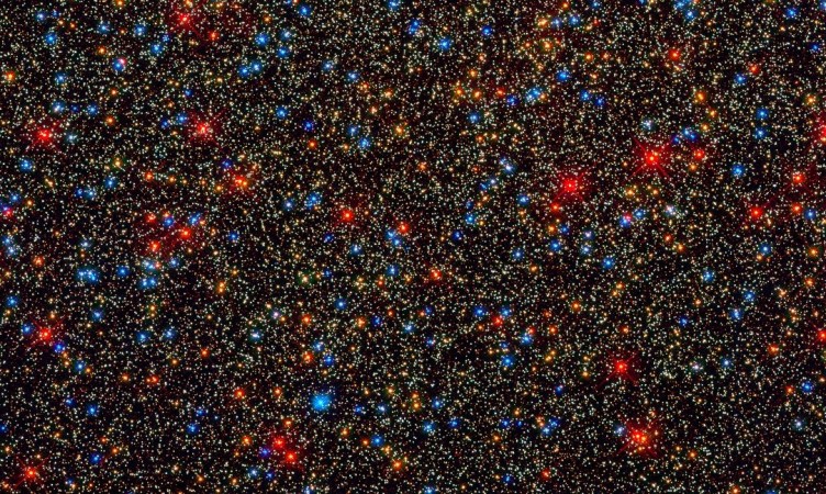 There are colorful stars galore, but likely no habitable planets, inside the globular star cluster Omega Centauri Omega Centauri