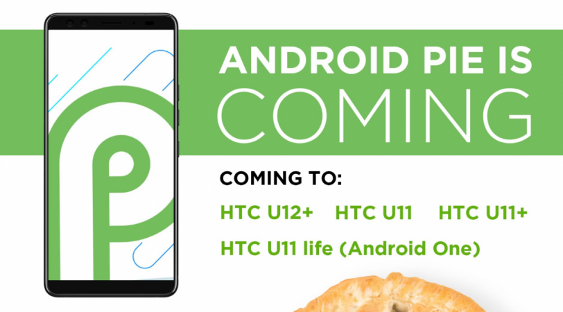 HTC has confirmed to release Google Android Pie update to four phones including HTC U11 Life Android One series HTC, Google, Android 9, Android Pie,