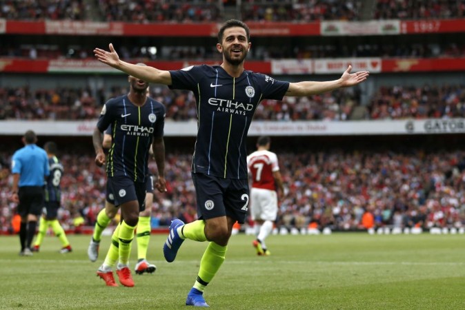 Manchester City overcame Arsenal 2-0 on Sunday. Manchester City