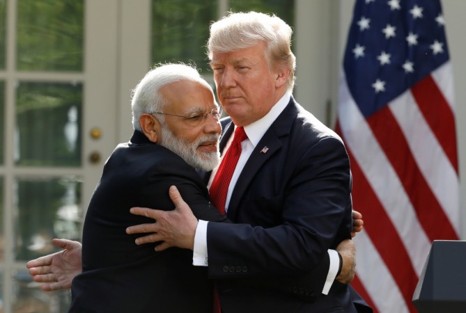 Modi at White House trump modi