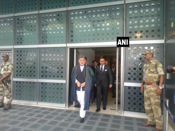 Former Afghanistan President Hamid Karzai arrives in Delhi. Atal Bihari Vajpayee funeral