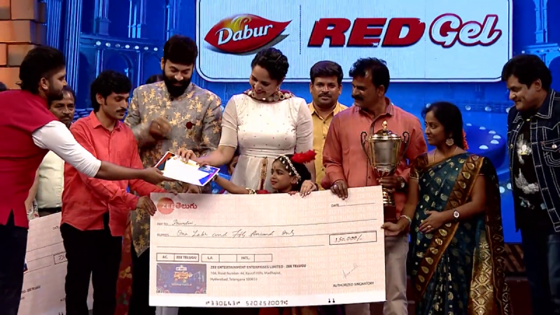 Parthini wins the title of Zee Telugu's Drama Juniors 3 Drama Juniors 3 Grand Finale Winner