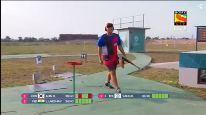 Men's Trap Final Asian Games results