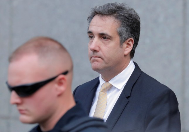 U.S. President Donald Trump's former lawyer, Michael Cohen, leaves the Daniel Patrick Moynihan United States Court House in lower Manhattan, New York City Michael Cohen
