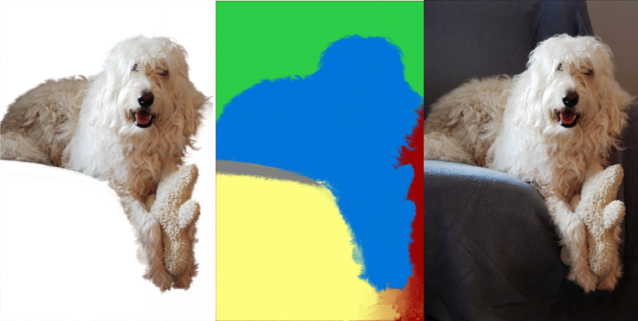 Blending and picking out fine details like fur takes a lot of time for human editors AI image editor