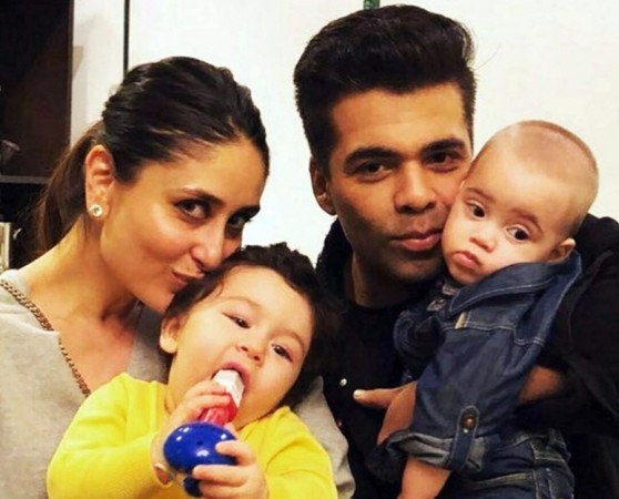Kareena Kapoor, son Taimur, Karan Johar, daughter Roohi Kareena Kapoor, son Taimur, Karan Johar, daughter Roohi