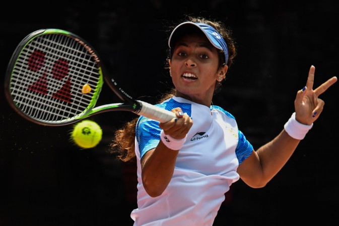 File photo of Indian tennis player Ankita Raina. Ankita Raina