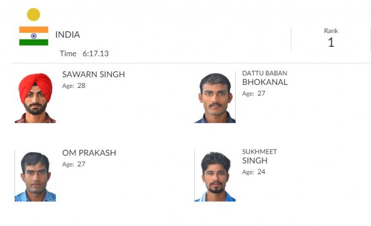 Asian Games 2018 - Men's Quadruple Sculls final! Asian Games 2018