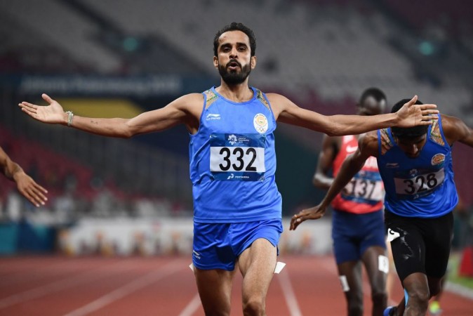 Manjit Singh won the men's 800m final on Tuesday. Manjit Singh