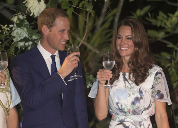   Kate Middleton drinking 