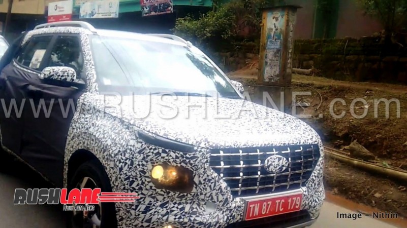 Hyundai compact SUV on test Hyundai compact SUV