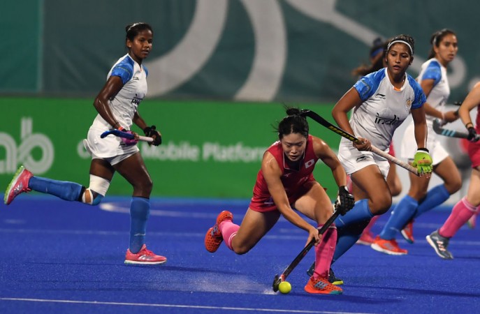 Women's hockey final at Asian Games 2018. Asian Games 2018 women's hockey