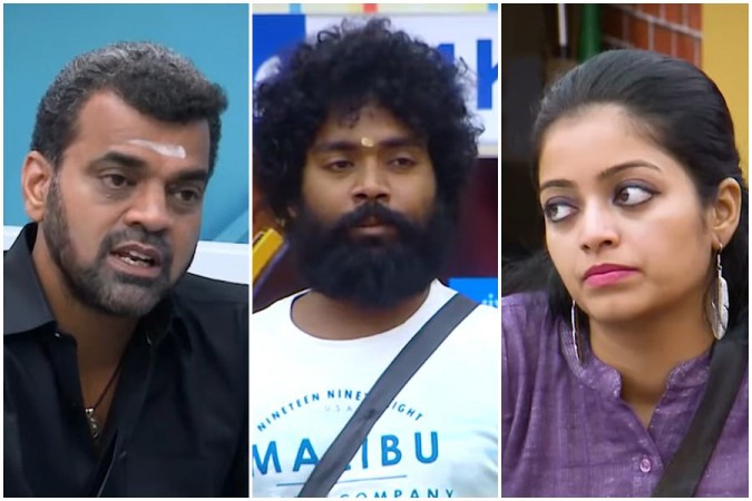Janani Iyer, Thadi Balaji and Danny face elimination. Bigg Boss Tamil 2 - 11th Week Elimination