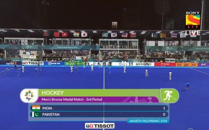 Hockey Bronze medal match after three quarters Asian Games 2018