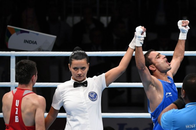 Amit Panghal won men's light flyweight gold medal on Saturday. Amit Panghal