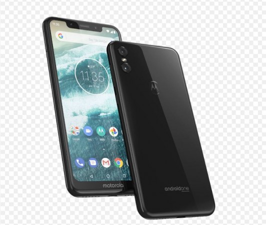 Motorola Moto One is a Google Android One series phone. Motorola, Moto One, Android One, Google,