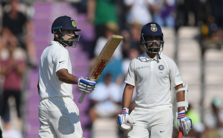Virat Kohli and Ajinkya Rahane Virat Kohli and Ajinkya Rahane