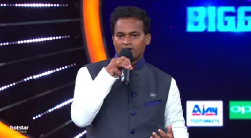Nuthan Naidu on Bigg Boss Telugu 2 stage Nuthan Naidu on Bigg Boss Telugu 2 stage