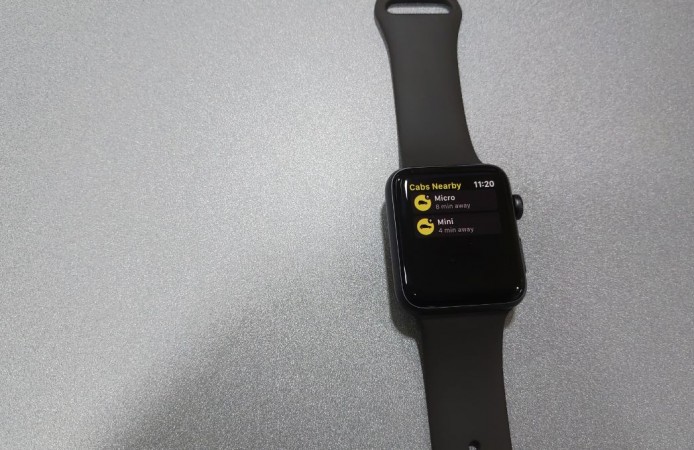 Users can book Ola or Uber cab on Apple Watch Series 3 Cellular in India. Apple, Watch Series 3, Cellular, LTE, GPS, review