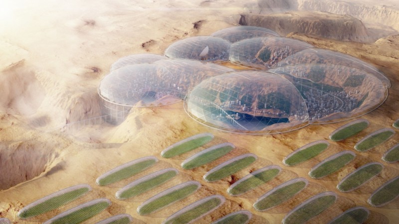 Habitats on Mars that could house a million people, all things considered Mars habitat