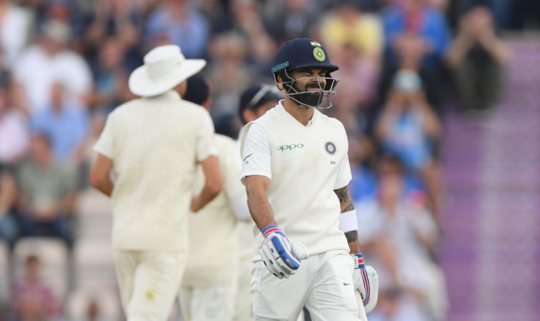 File photo of Virat Kohli during Southampton Test. Virat Kohli