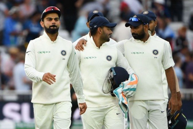 India cricket team during Southampton Test. India cricket team