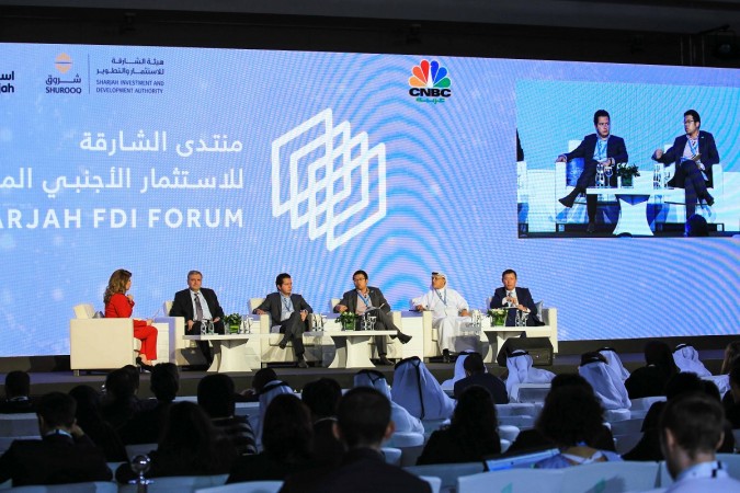 During the 3rd Sharjah FDI Forum, 2017. Sharjah FDI Forum