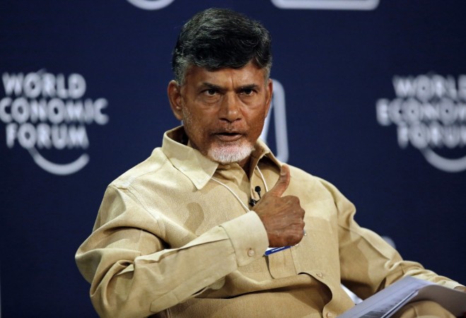 Andhra Pradesh chief minister N. Chandrababu Naidu N. Chandrababu Naidu