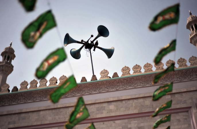 Loudspeakers on a mosque (Representational image) mosque loudspeaker