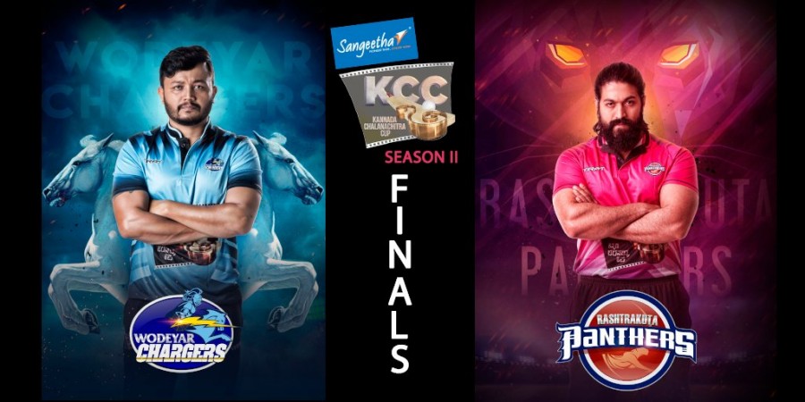 Wodeyar Charges takes on Rashtrakota Panthers. Ganesh vs Yash at KCC 2 Final