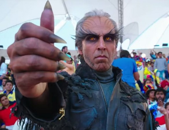 Rajinikanth and Akshay Kumar's 2.0 made a collection of Rs 70 crore at TN box office. Akshay Kumar in 2.0 teaser